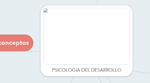 Mind Map: PSICOLOGIA DEL DESARROLLO