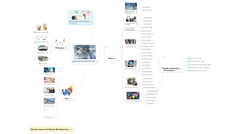 Mind Map: ¿QUÉ ES UN PROYECTO?