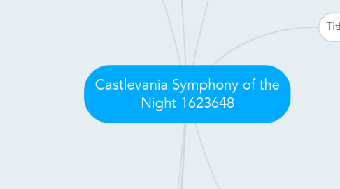 Mind Map: Castlevania Symphony of the Night 1623648