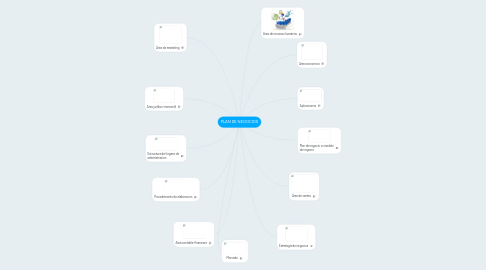 Mind Map: PLAN DE NEGOCIOS