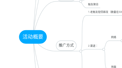 Mind Map: 活动概要