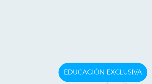 Mind Map: EDUCACIÓN EXCLUSIVA