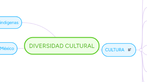 Mind Map: DIVERSIDAD CULTURAL