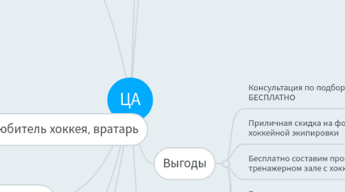 Mind Map: ЦА