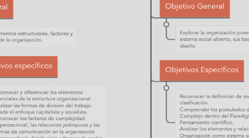 Mind Map: ADMINISTRACION Y ORGANIZACIONES