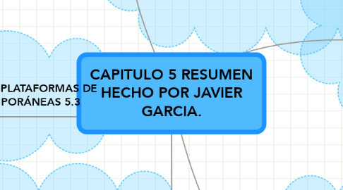 Mind Map: CAPITULO 5 RESUMEN HECHO POR JAVIER GARCIA.