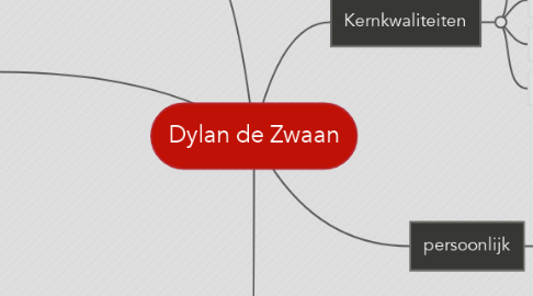 Mind Map: Dylan de Zwaan
