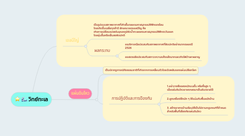 Mind Map: วิทย์ทะเล