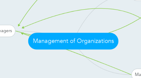 Mind Map: Management of Organizations