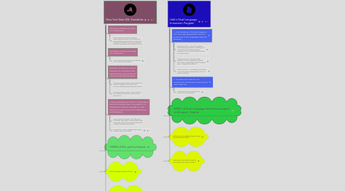 Mind Map: ESL vs. Dual Language Immersion: New York and Utah