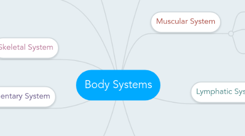 Mind Map: Body Systems