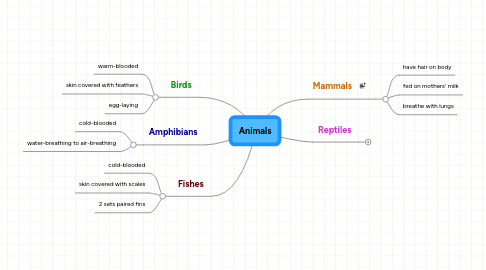Mind Map: Animals