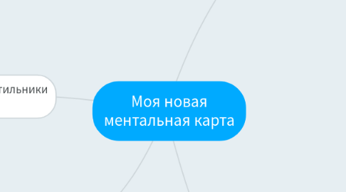 Mind Map: Моя новая ментальная карта