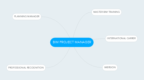 Mind Map: BIM PROJECT MANAGER