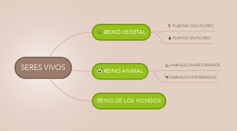 Mind Map: SERES VIVOS