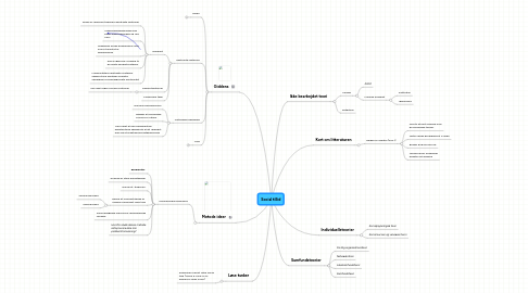 Mind Map: Social tillid