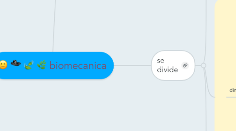Mind Map: biomecanica