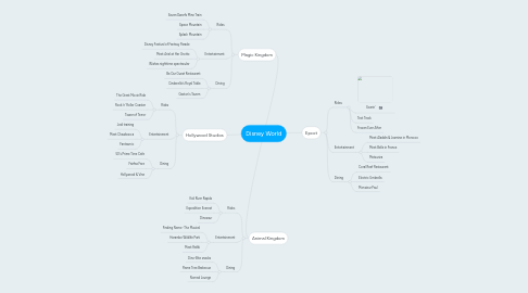 Mind Map: Disney World