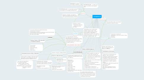 Mind Map: competencia