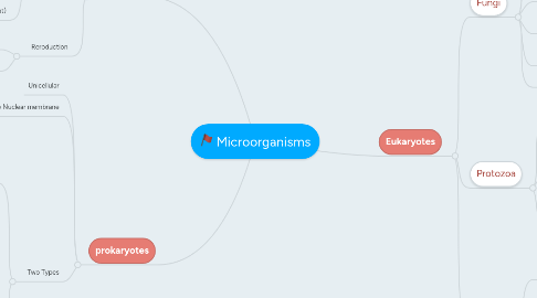 Mind Map: Microorganisms