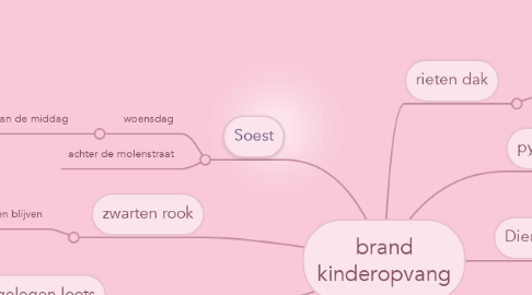Mind Map: brand kinderopvang