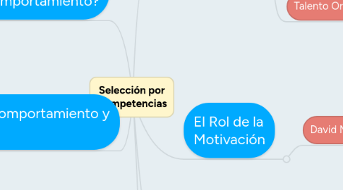 Mind Map: Selección por Competencias