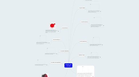 Mind Map: TEORÍA DEL COLOR