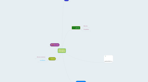 Mind Map: Naturaleza Colombiana