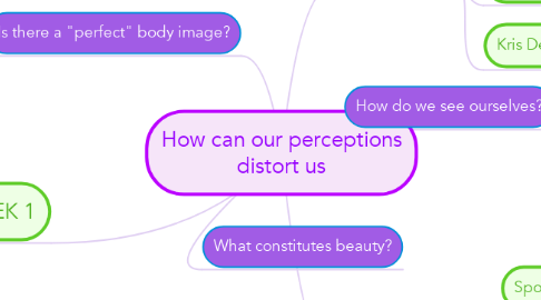 Mind Map: How can our perceptions distort us