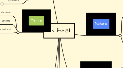 Mind Map: La forêt