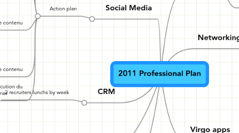 Mind Map: 2011 Professional Plan