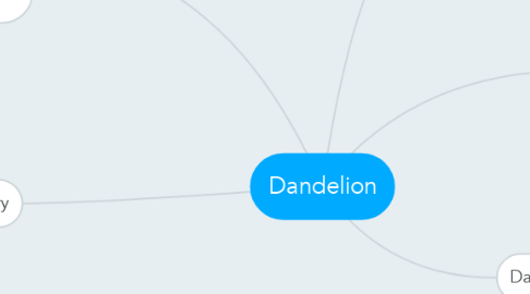 Mind Map: Dandelion