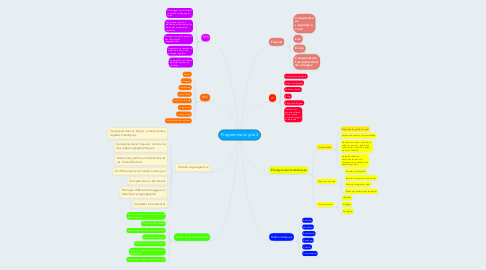 Mind Map: Programmes cycle 3