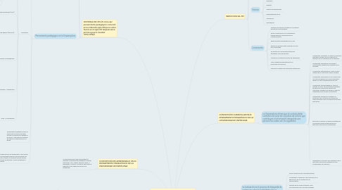 Mind Map: PENSAMIENTO PEDAGOGICO INSTITUCIONAL UNIPAMPLONA