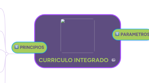 Mind Map: CURRICULO INTEGRADO