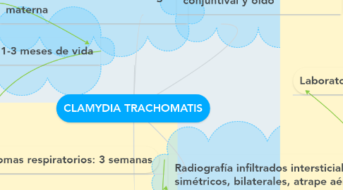 Mind Map: CLAMYDIA TRACHOMATIS