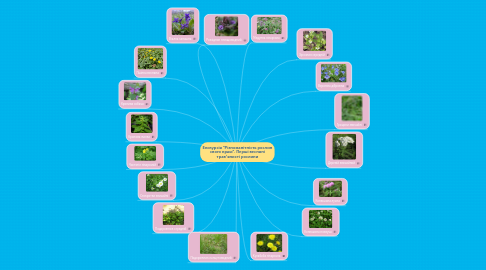 Mind Map: Екскурсія "Різноманітність рослин свого краю". Перші весняні трав′янисті рослини