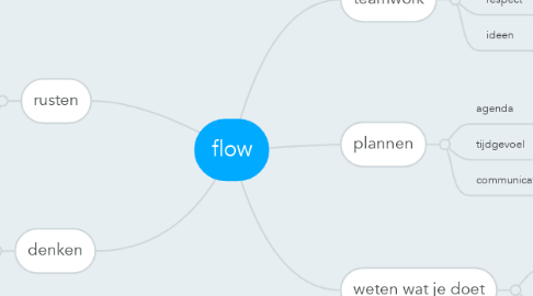 Mind Map: flow