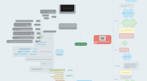 Mind Map: Desastres Naturales