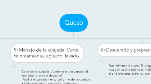 Mind Map: Queso