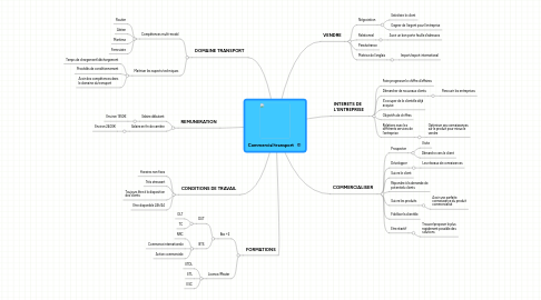 Mind Map: Commercial transport