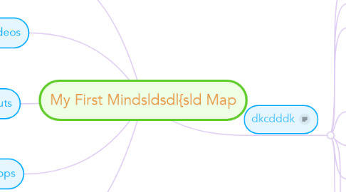 Mind Map: My First Mindsldsdl{sld Map