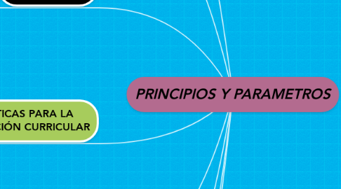 Mind Map: PRINCIPIOS Y PARAMETROS