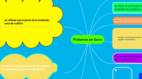 Mind Map: Molienda en Seco