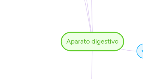 Mind Map: Aparato digestivo