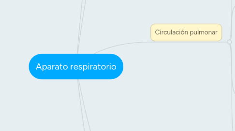 Mind Map: Aparato respiratorio