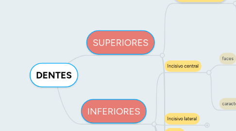 Mind Map: DENTES