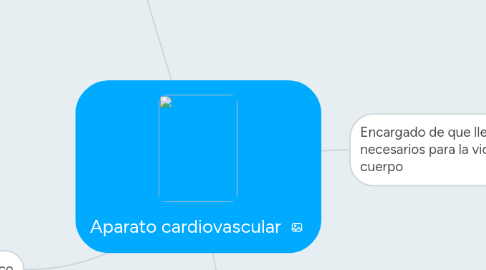 Mind Map: Aparato cardiovascular