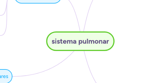 Mind Map: sistema pulmonar