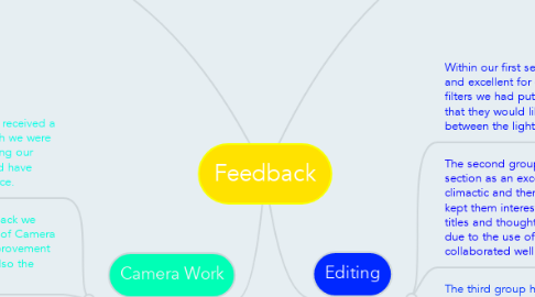 Mind Map: Feedback